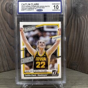 2024 Panini Caitlin Clark Collection - Highlights‎ Caitlin Clark #H9 (RC)